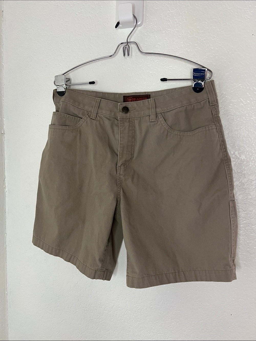 Ranch Tough Women's  Shorts Size 10 Tan Canvas
